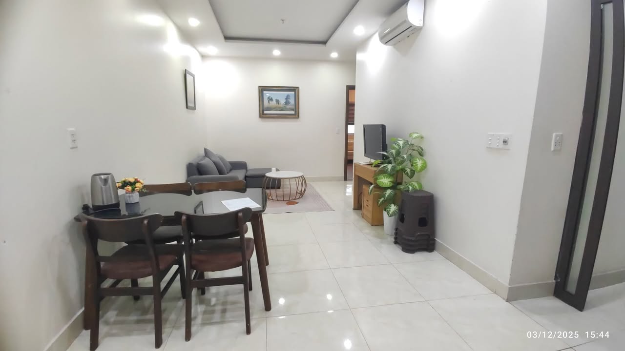 Căn hộ Trần Hưng Đạo Hạ Long 2PN, 2WC giá 6 triệu - Full nội thất sang trọng!