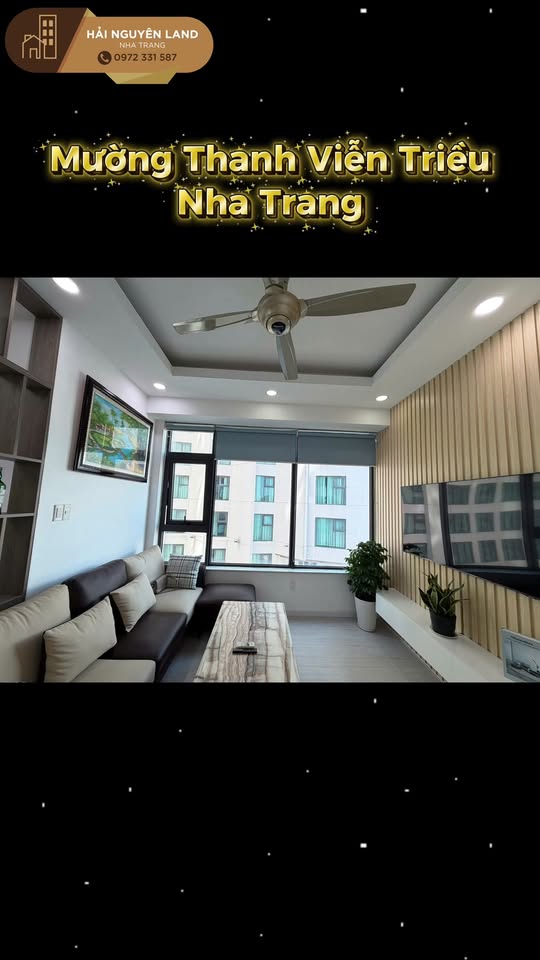 Căn hộ Mường Thanh Viễn Triều Nha Trang 65m² giá 3.79 tỷ - View biển tuyệt đẹp!