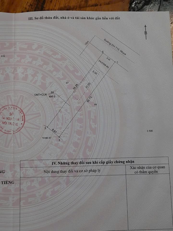 Đất thổ cư Định An, Dầu Tiếng 550m² giá 1 tỷ - Kinh doanh sinh lời ngay!