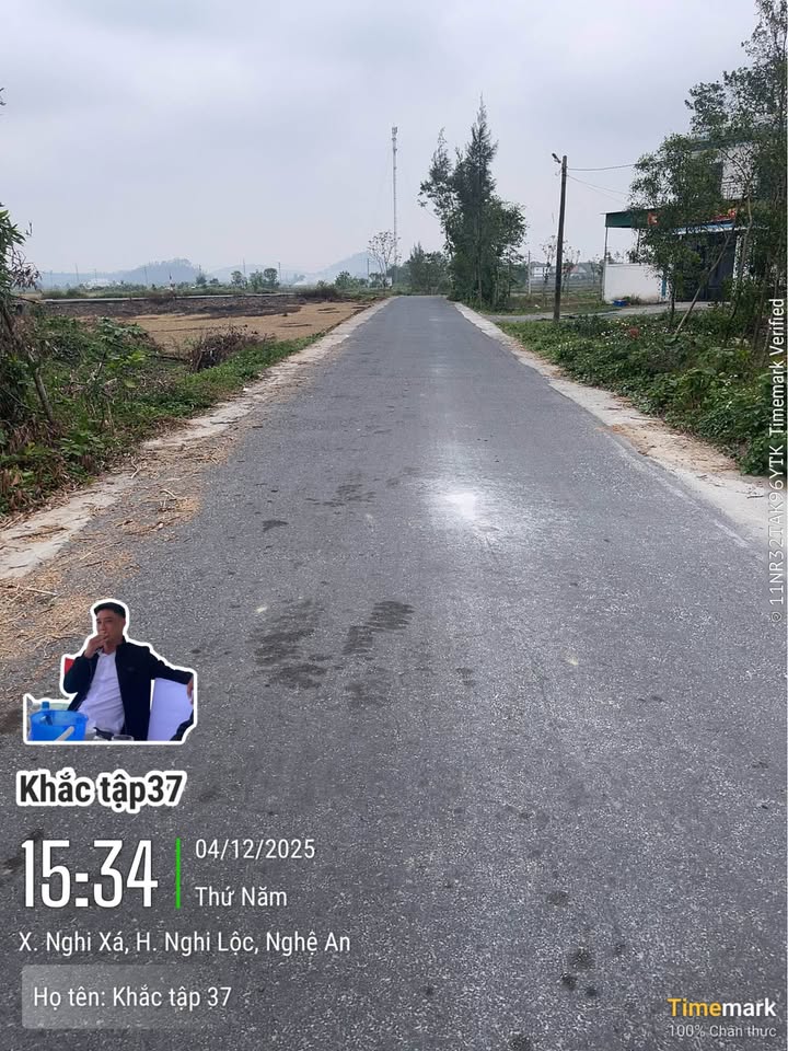 Đất nền Nghi Thịnh 191m² giá 2 tỷ - Sổ đỏ chính chủ, đầu tư sinh lời!