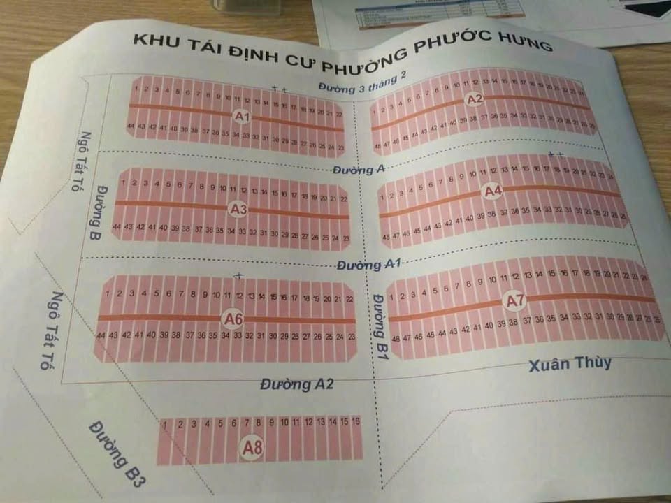 Đất nền khu TĐC Phước Hưng Bà Rịa 90m² giá 2.5 tỷ - Hướng Tây không vướng phong thủy!