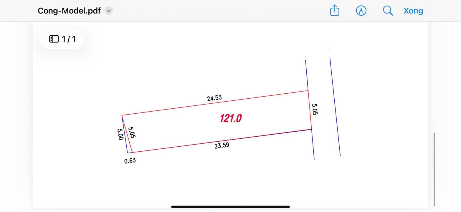 Đất thổ cư Vân Tảo 121m² giá 7.26 tỷ - Cơ hội đầu tư hiếm có!
