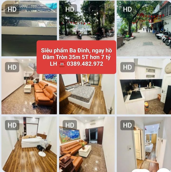 Nhà đẹp Đội Cấn 35m² giá 7 tỷ - Sẵn sàng ở ngay!