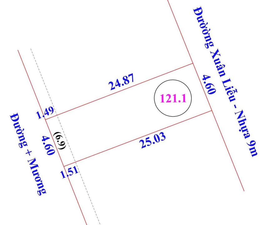Đất mặt đường Xuân Liễu, Nghi Kim 121m² giá 3.55 tỷ - Cơ hội đầu tư tuyệt vời!
