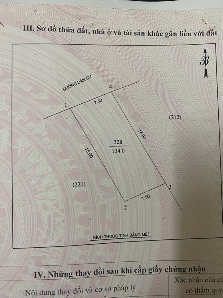 Đất nền Mỹ Thượng - Hưng Lộc, TP. Vinh 134m² giá 4 tỷ - Đầu tư sinh lời ngay!