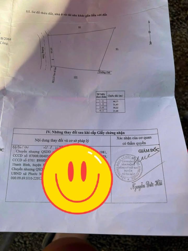 Đất nền Bù Đăng 651m² giá chỉ 45 triệu/m² - Tiềm năng đầu tư cao!