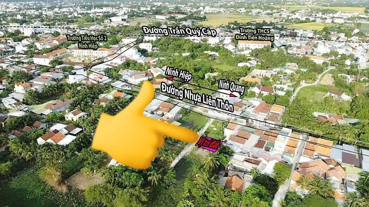 Đất thổ cư 59m² tại Ninh Hòa, giá chỉ 690 triệu - Sổ đỏ chính chủ!