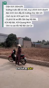 Đất nền Thắng Trí, Sóc Sơn 100m² - Mở bán Hàng hiếm, vị trí đắc địa!