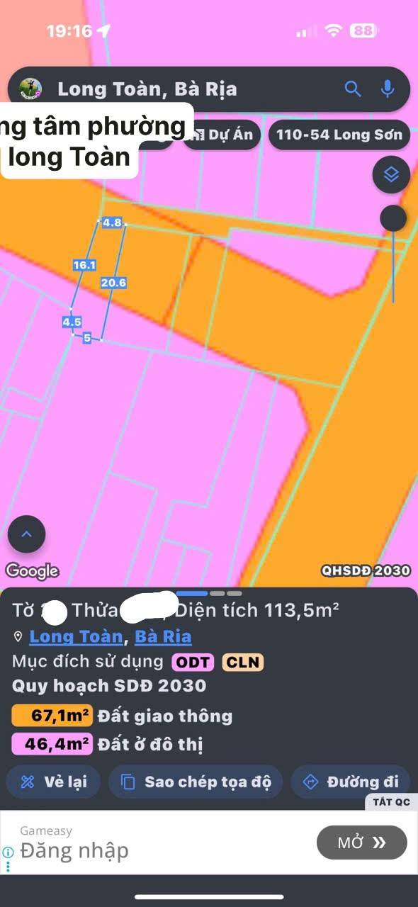 Bán gấp nhà phố Lý Thái Tổ, Bà Rịa 113.5m² giá 1.7 tỷ - Cơ hội hiếm có!