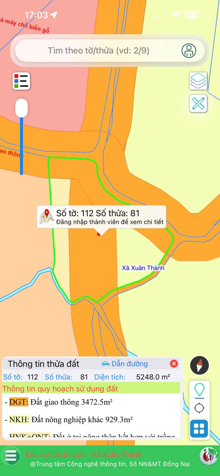 Đất nền Xuân Thành Đồng Nai 18.000m² - Giá rẻ, đầu tư sinh lời!