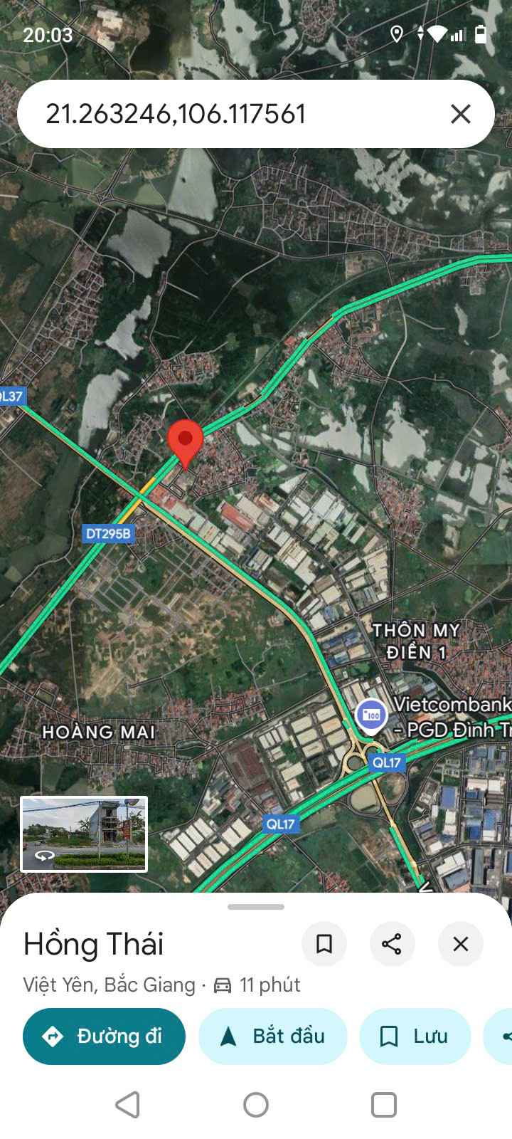 Đất nền KDC Hồng Thái Việt Yên 95m² giá 2 tỷ - Cơ hội đầu tư hấp dẫn!