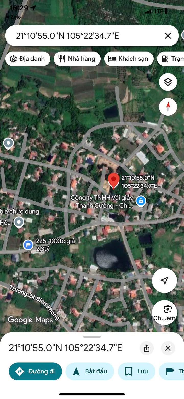 Đất nền Vật Lại, Ba Vì 800m² giá 3 tỷ - Cơ hội đầu tư hấp dẫn!