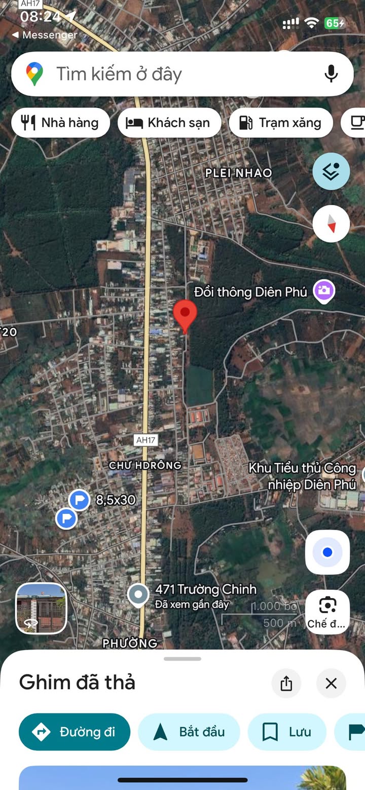 Nhà cấp 4 tại Phường Chi Lăng, Pleiku - Diện tích 122m², giá 850 triệu - Sang tay hợp đồng thuê ngay!