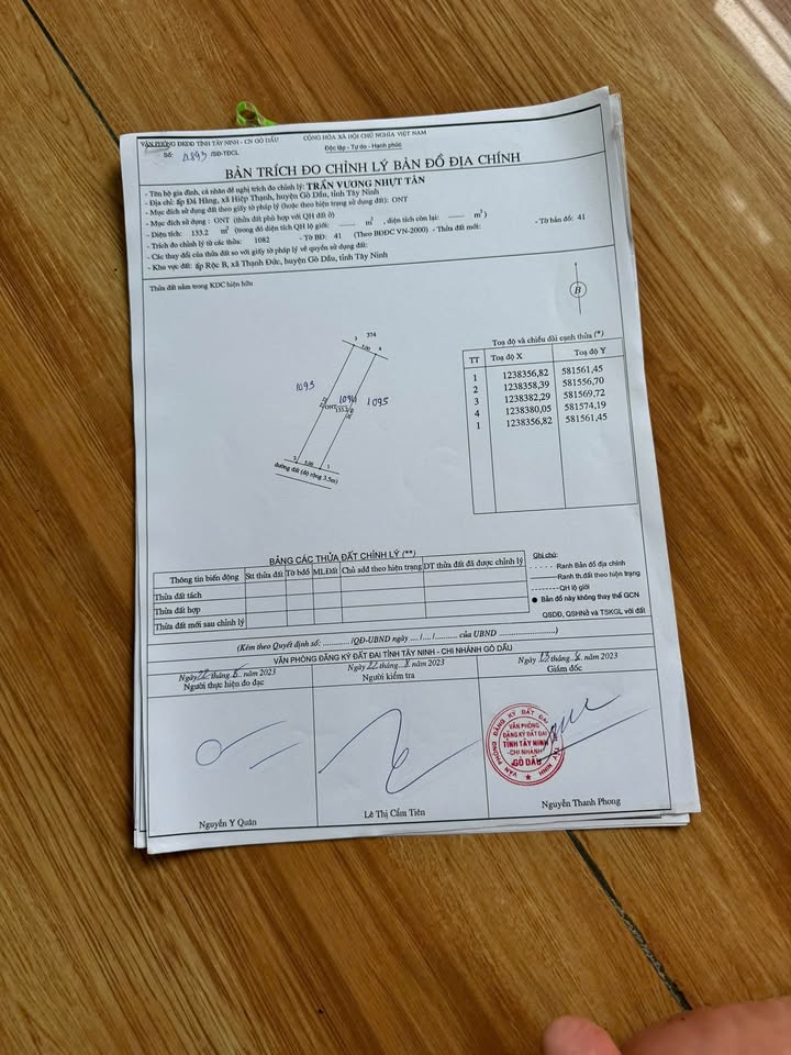 Đất nền Hiệp Thạnh, Gò Dầu 420m² - Sổ hồng chính chủ, giá thỏa thuận!