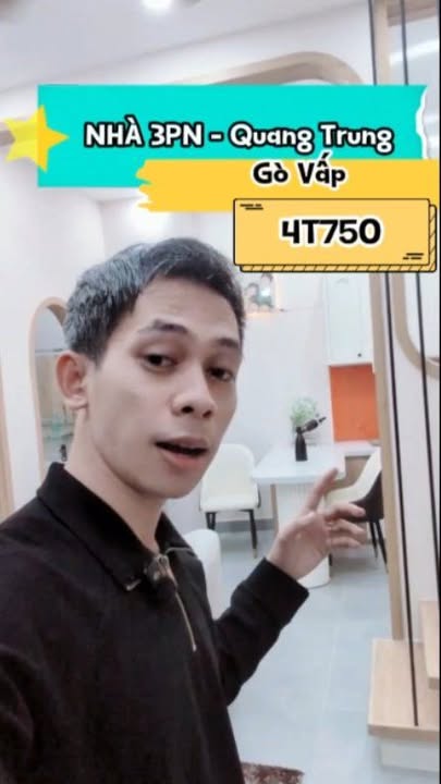 Nhà phố Gò Vấp 42.6m² giá dưới 5 tỷ - Đẹp, tiện nghi, xe hơi vào tận cửa!