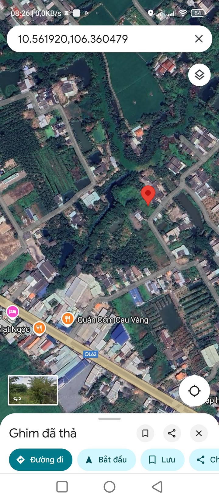 Đất thổ cư 1020m² + vườn 1076m² tại Mỹ Phú, Thủ Thừa - Giá 4.2 tỷ, cơ hội hiếm có!