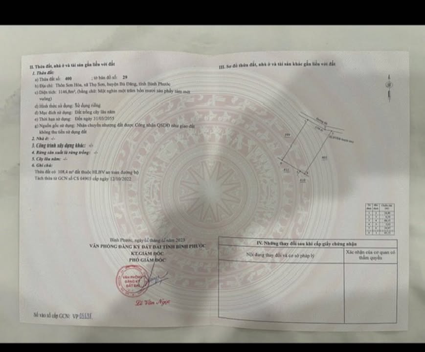 Đất đầu tư 18.000m² tại Bù Đăng chỉ 200 triệu - Sổ sách đầy đủ!