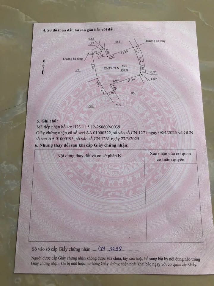 Đất thổ cư Tứ Kỳ Hải Dương 534m² giá 2.6 tỷ - Hãy nắm bắt cơ hội đầu tư ngay!