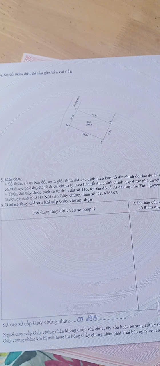 Đất nền Cẩm Lĩnh, Ba Vì 200m² giá 1.3 tỷ - Sổ đỏ trao tay ngay!