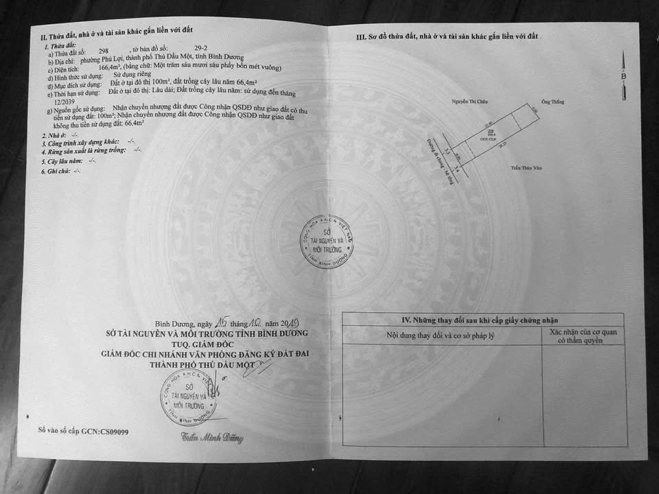 Đất thổ cư Phú Lợi, Thủ Dầu Một 168m² giá 3.55 tỷ - Vị trí trung tâm sầm uất!