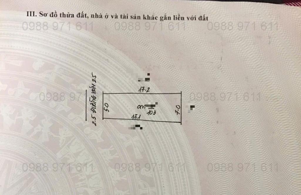 Đất thổ cư Phụng Châu 103m² giá 4 tỷ - Cơ hội đầu tư hấp dẫn!