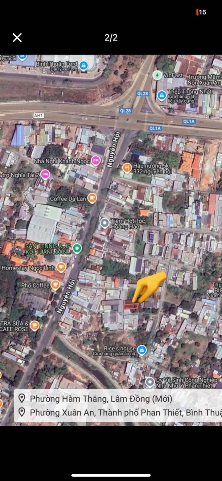 Đất nền Phường Xuân An 120m² giá 500 triệu - Sổ đỏ chính chủ!