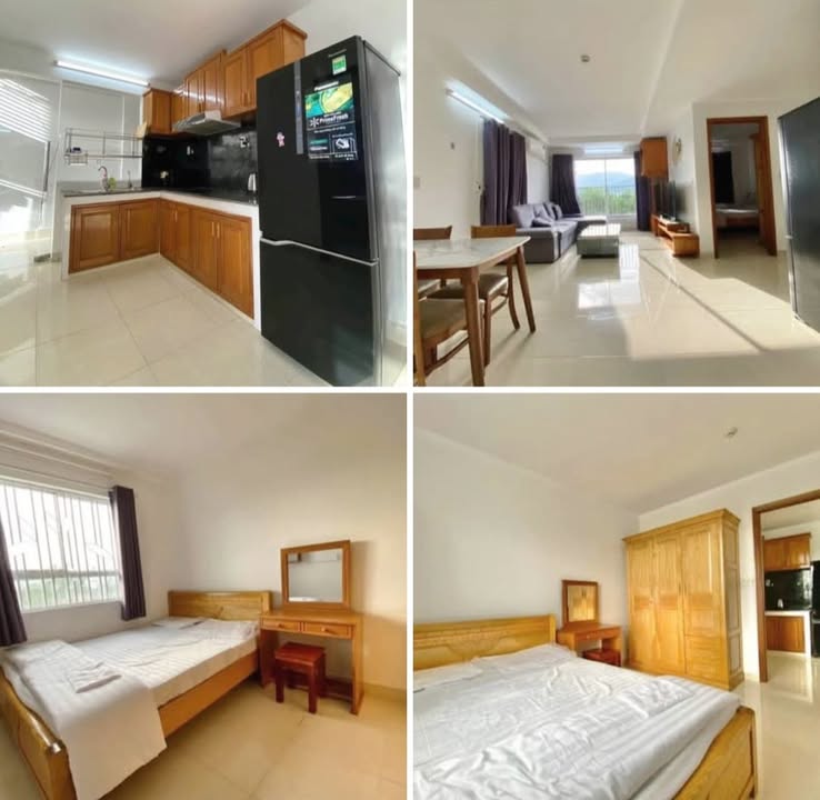 Chung cư VCN Phước Hải CT3 Nha Trang 2PN giá 10 triệu - Full nội thất tiện nghi!