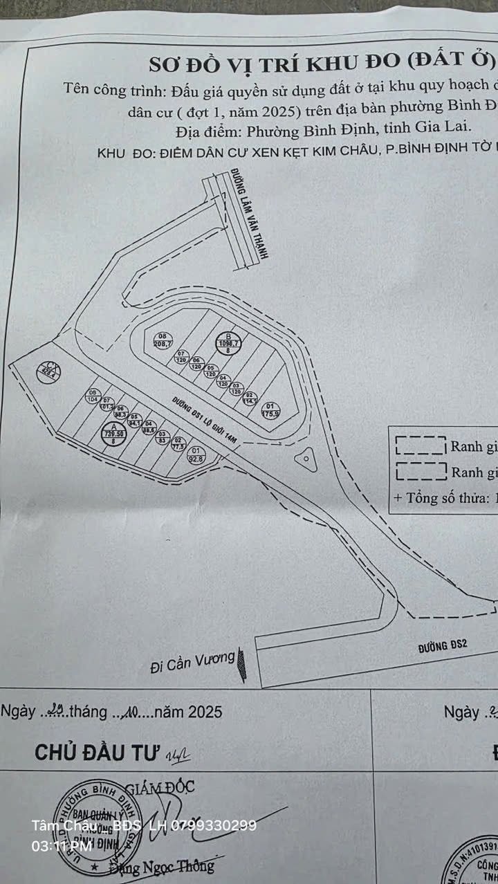 Đất nền Tổ 3 Kim Châu, Phường Bình Định 83m² giá 1 tỷ - Pháp lý rõ ràng, đầu tư sinh lời!