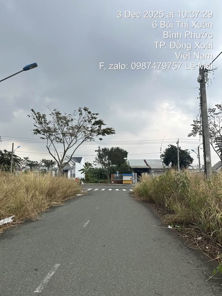 Đất nền Tân Phú Đồng Xoài 110m² giá 1.53 tỷ - Sổ hồng chính chủ, đầu tư sinh lời!