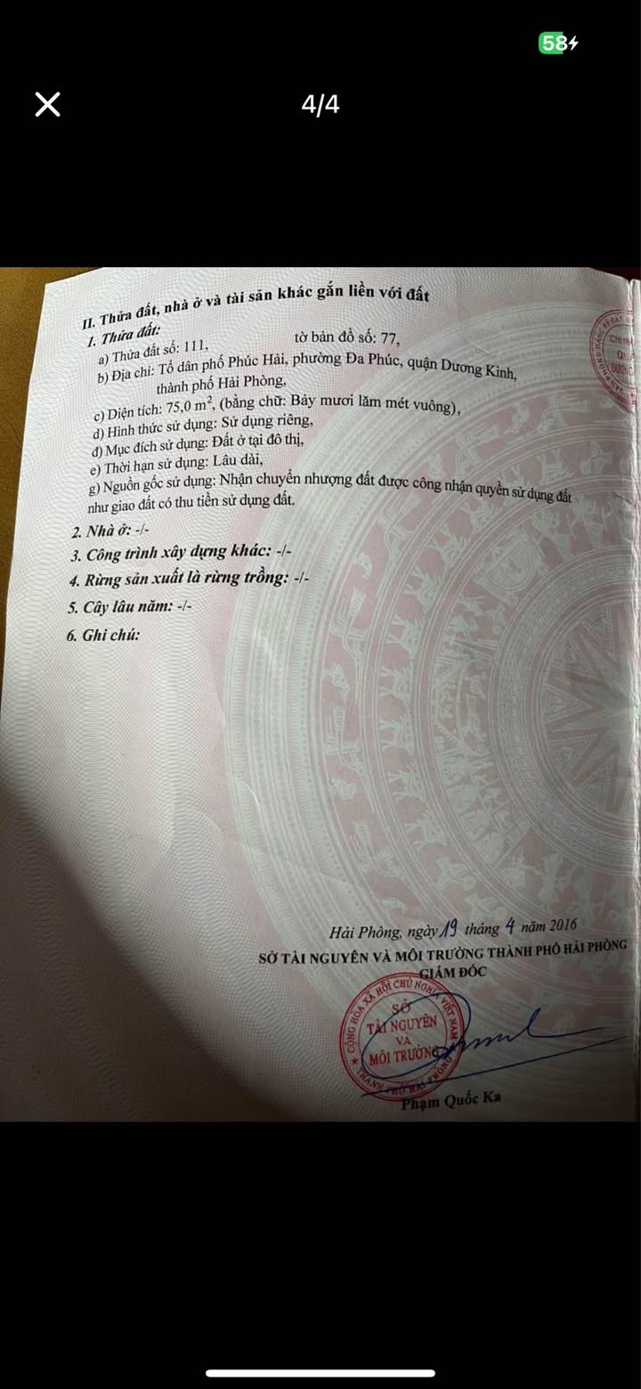 Nhà mặt tiền đường Đa Phúc, Hải Phòng 75m² giá 5 tỷ - Cơ hội kinh doanh tuyệt vời!