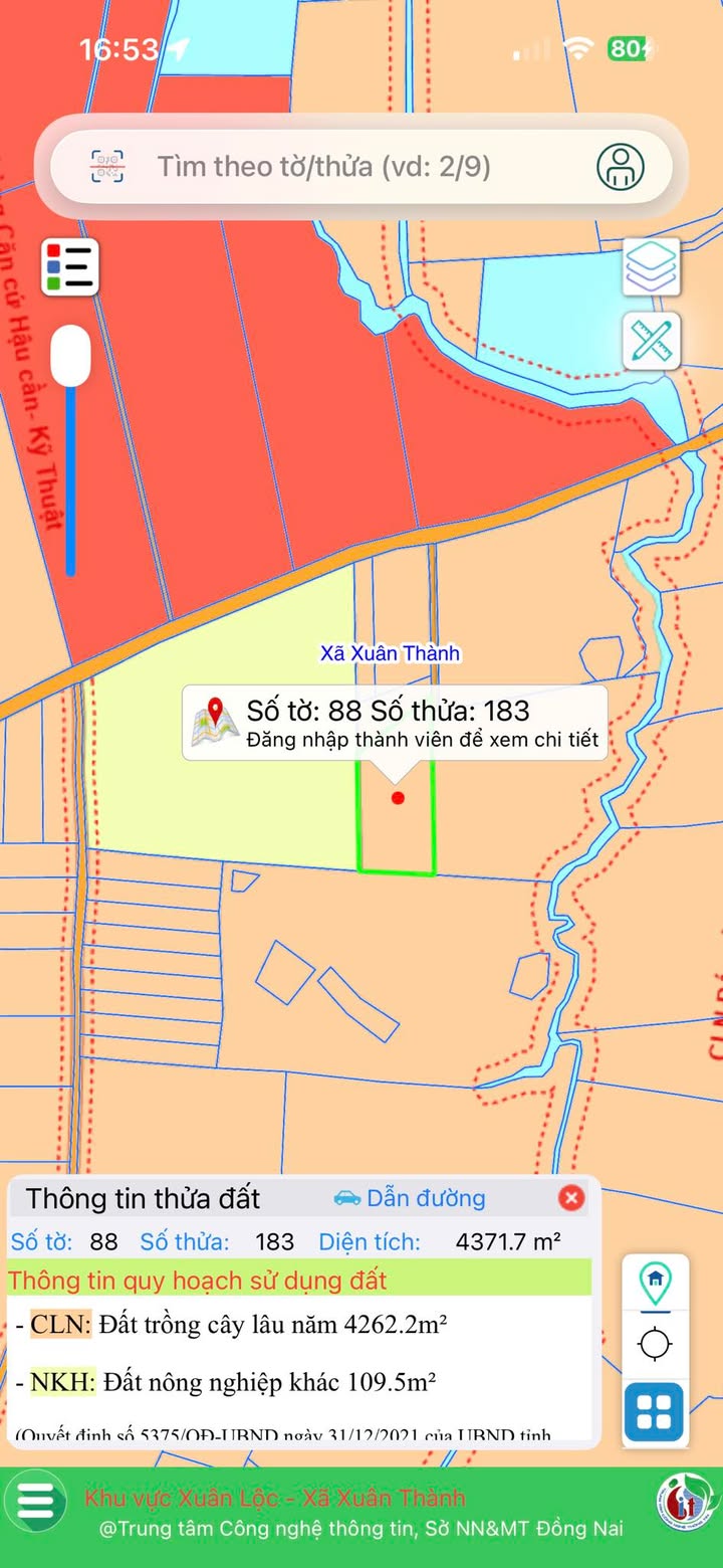 Đất nền Xuân Thành, Xuân Lộc 14400m² giá chỉ 810 triệu - Cơ hội đầu tư tuyệt vời!