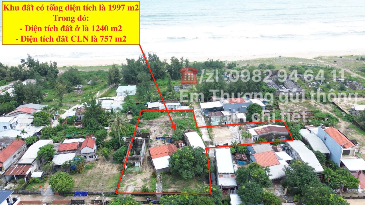 Đất biển Điện Dương 2000m² giá 14 tỷ - Vị trí đắc địa gần biển!