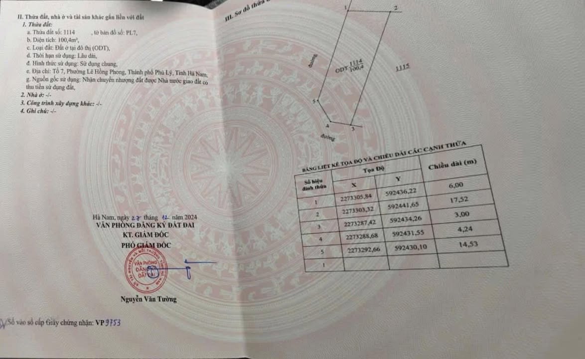 Đất lô góc tổ 7 Lê Hồng Phong 100m² giá 2.7 tỷ - Cơ hội đầu tư hấp dẫn!