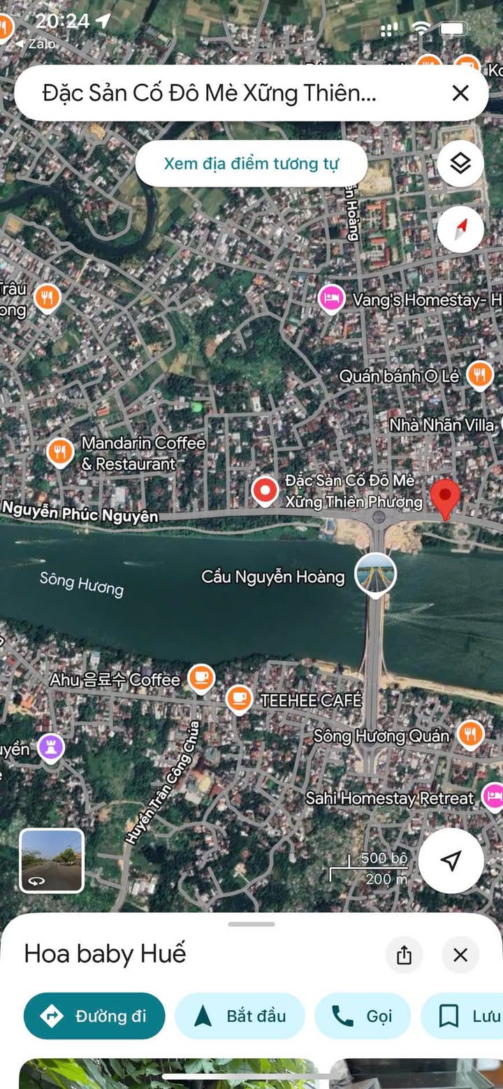 Mặt tiền Nguyễn Phúc Nguyên, Huế 200m² giá 6.4 tỷ - Đầu tư lý tưởng!