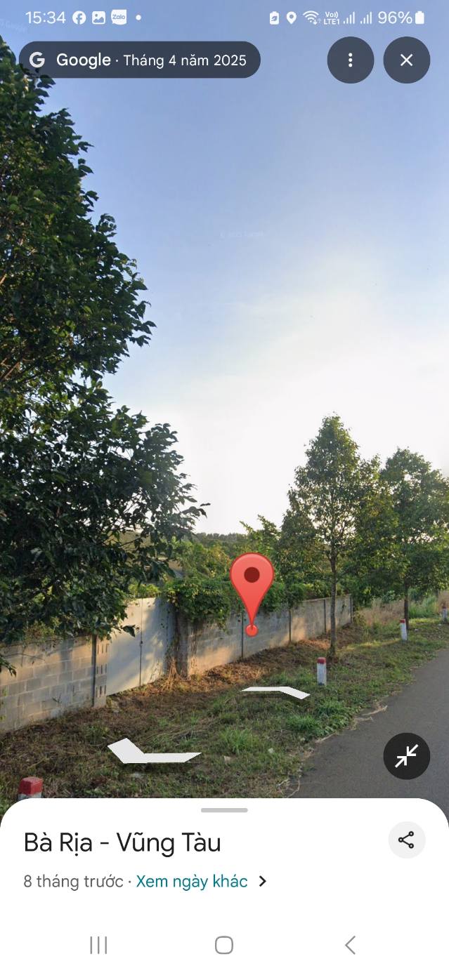 Đất mặt tiền đường Bàu Chinh, Châu Đức, 7902m² - Giá chỉ 2.25 tỷ VND!