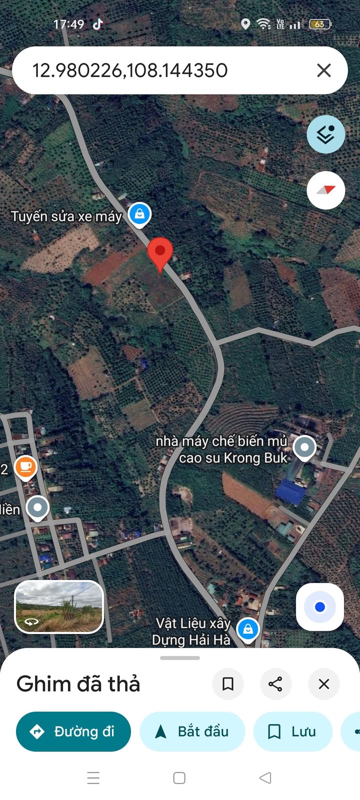 Đất nền Cư Pơng 1000m² giá 1 tỷ - Mặt tiền đường QL29