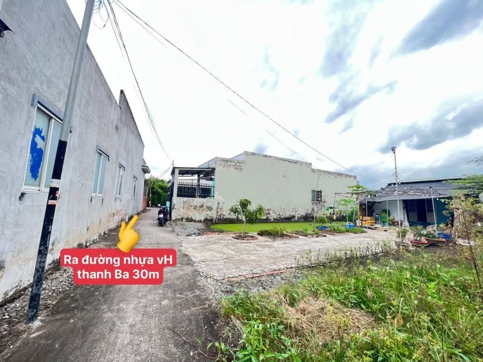 Đất thổ cư ấp Thanh Ba, Mỹ Lộc, Cần Giuộc 119m² giá 950 triệu - Sổ đỏ chính chủ, xây dựng ở ngay!