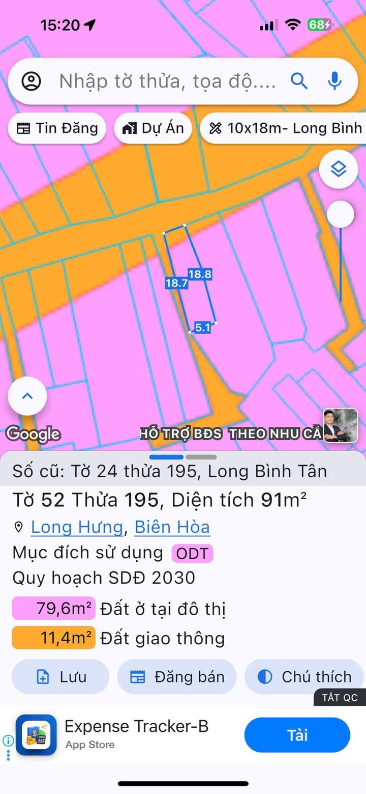 Đất nền Biên Hòa 91m² giá 2.35 tỷ - Lô góc 2 mặt tiền, sổ hồng chính chủ!