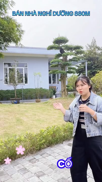 Bán nhà nghỉ dưỡng Hòa Thạch, Quốc Oai 880m² - Đường ô tô vào tận nơi!