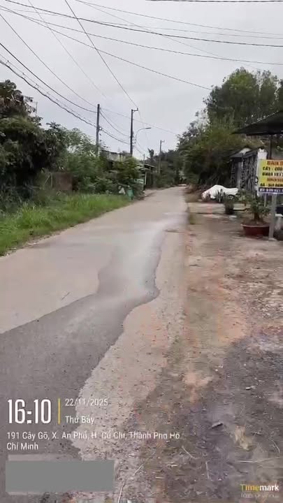 Đất thổ cư 664m² đường Cây Gõ, Củ Chi - Giá chỉ 2.55 tỷ!