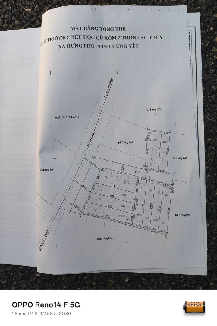 Đất nền Hưng Phú, Tiền Hải 150m² chỉ 332 triệu - Cơ hội vàng đầu tư!