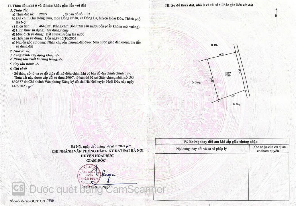 Warehouse 464m² tại Đông La, Hoài Đức giá 3 tỷ - Đầu tư sinh lời ngay!