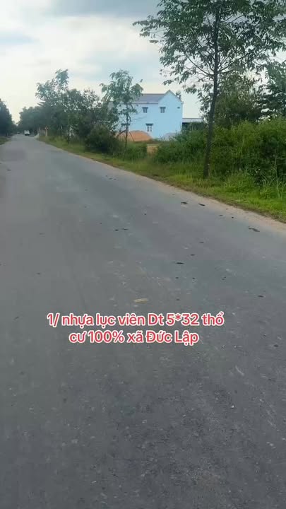 Đất thổ cư 352m² xã Đức Lập Hạ giá 1.75 tỷ - Tiềm năng phát triển cao!