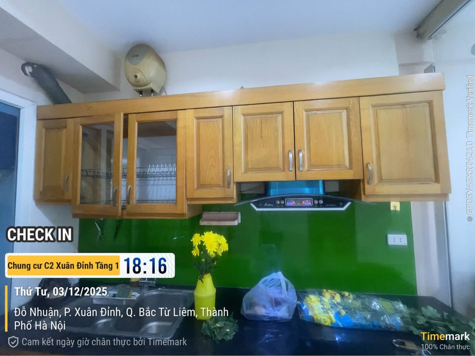 Căn hộ cho thuê 90m² tại tòa C2 Xuân Đỉnh - Giá chỉ 9,5 triệu/tháng!