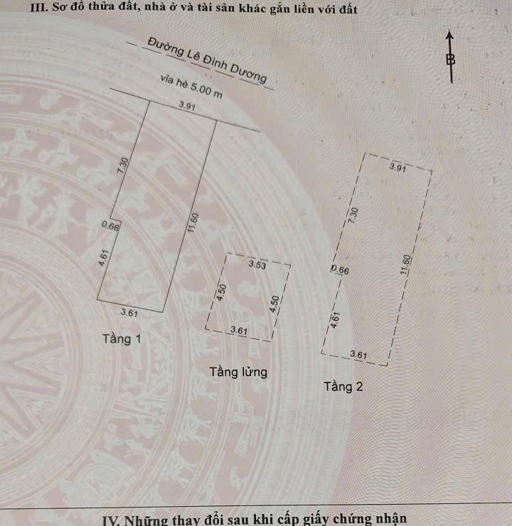 FrontHouse mặt tiền Lê Đình Dường, Hải Châu 45m² - Kinh doanh sầm uất, cho thuê 18 triệu