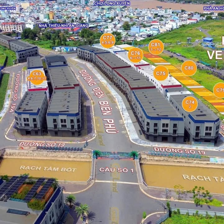 Townhouse đường 17, Long Xuyên 100m² giá 4 tỷ - Cơ hội đầu tư hấp dẫn!