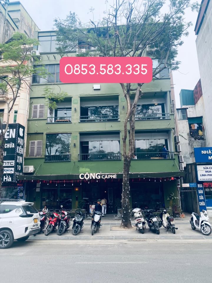 Mặt bằng cho thuê mặt phố Thái Hà 100m² - Lô góc hai mặt tiền, nhận nhà ngay!