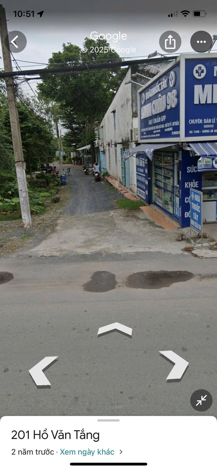 Đất thổ cư 120m² đường Hồ Văn Tắng, Củ Chi - Giá chỉ 2.16 tỷ thương lượng!