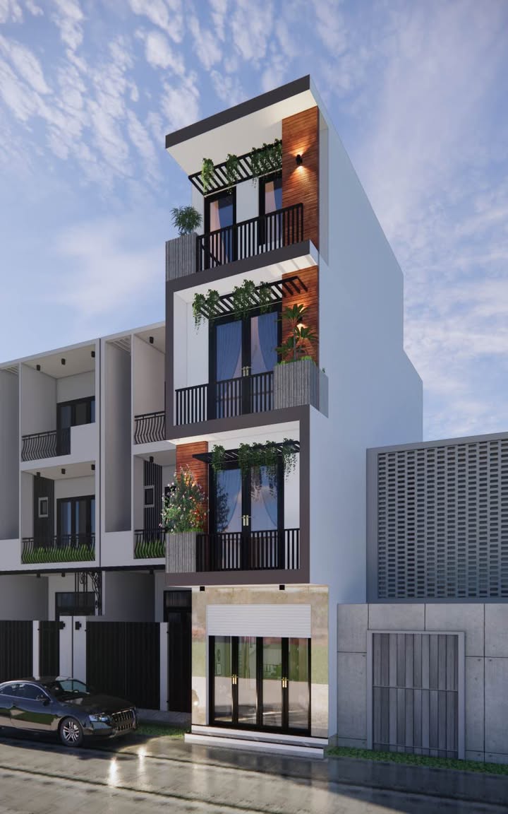 Nhà 3,5 tầng tại Trần Hưng Đạo - 40m² - Thiết kế sang trọng, vị trí trung tâm