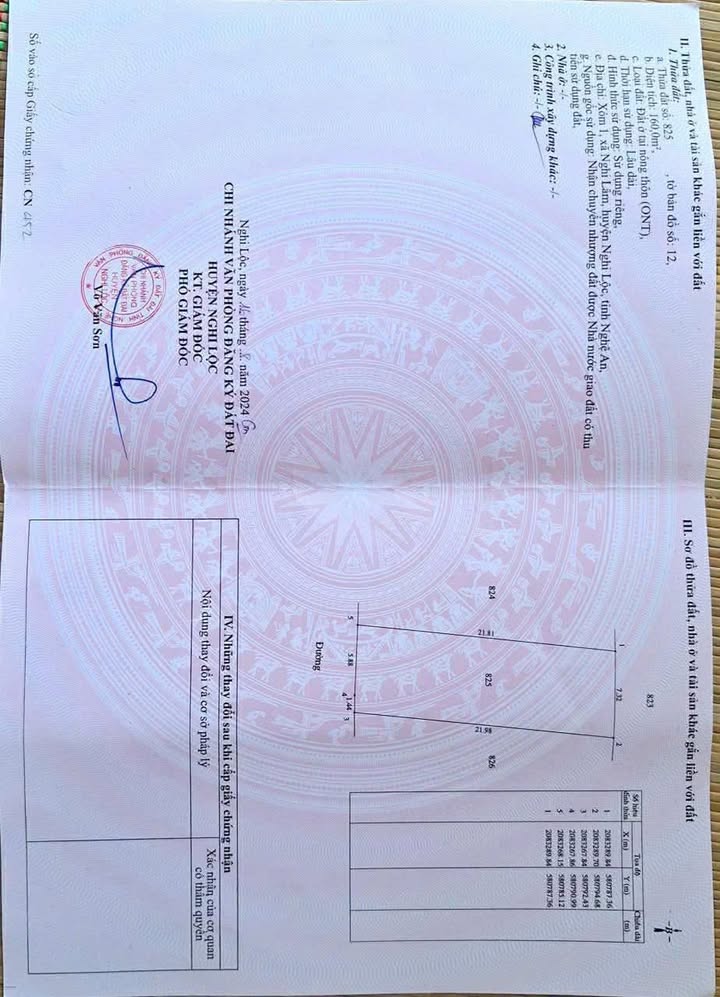 Đất nền Nghi Lâm 160m² giá chỉ 1.3 tỷ - Cơ hội đầu tư không thể bỏ lỡ!